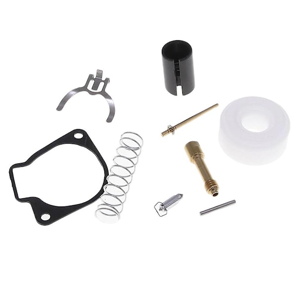 Forgasser Reparasjonssett Universal Passer for 2-takts 49CC Mini Lomme Sykkel Motorsykkel Drivstoffsystem Del black