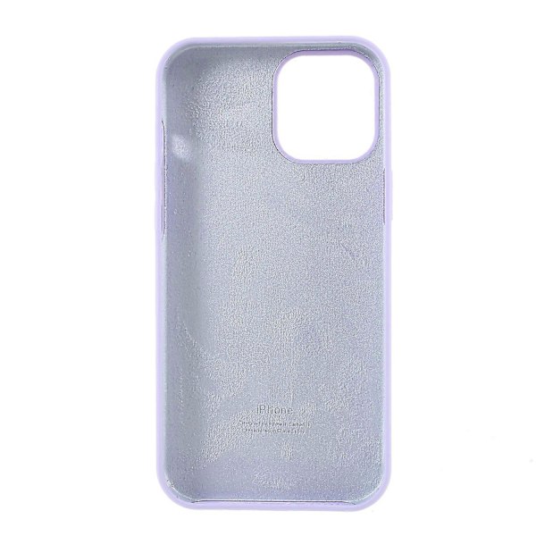 Silky Soft Touch Solid Silikondeksel for iPhone 12/12 Pro