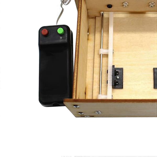 DIY Træ Elevator Dør Kit Videnskab Pædagogisk Udviklings Legetøj Samling til Børn[D]