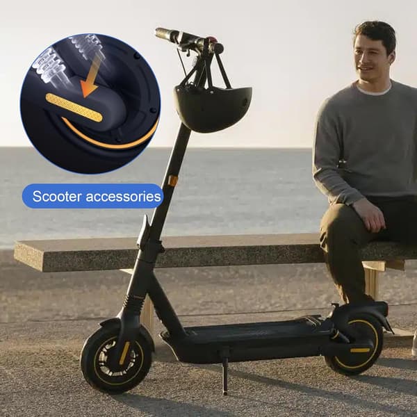 Hjulkapsel, reflekterende beskyttelse, dekorativ navkapsel, udskiftningssæt til scootertilbehør (D)