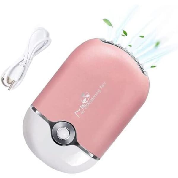 Øyenvippevifte, Vifte for øyenvippeforlengelse, USB-vifte, Mini bærbar vifte, Lommevifte, Halsvifte (D)