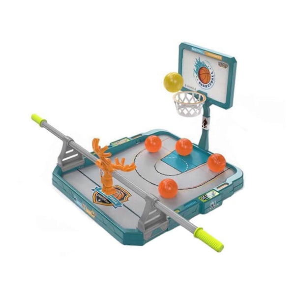 Basketboll Brädspel med 10 Bollar Mini Finger Basket Sport Leksak för Barn Fingertoppsskytte Leksaker B