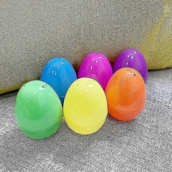 Påskeeggskall 2.5\" Multi-størrelse Eggeskall Åpne Egg Leke [D]