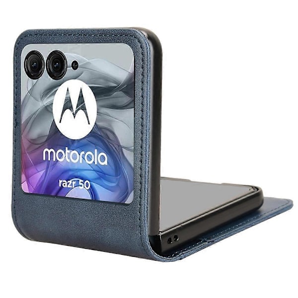 Motorola Razr 50 5G Lompakkokotelo Iskunkestävä Nahkainen Puhelinkuori [D] Multicolor Style E
