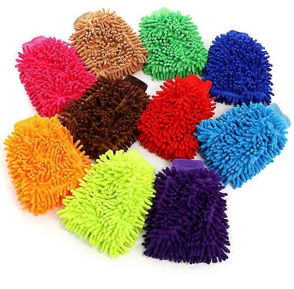Bilvaskeværktøj Gary Mikrofiber Vaskehandske, 2-pak [D]