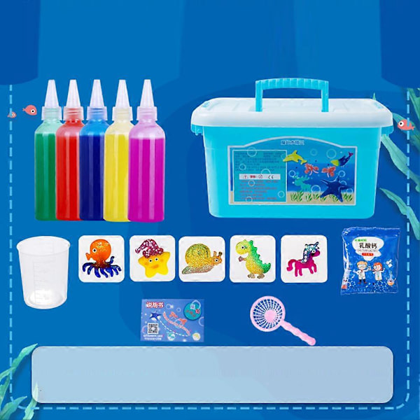 Cartoon Vattenleksak Cartoon DIY Pussel Leksak Present till Barn Pojkar Flickor