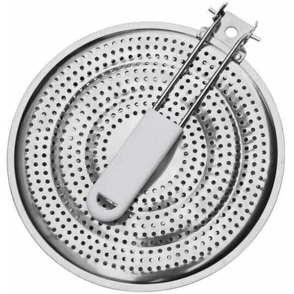 21 cm varme diffuser i rustfritt stål kun for gasskomfyr (D)