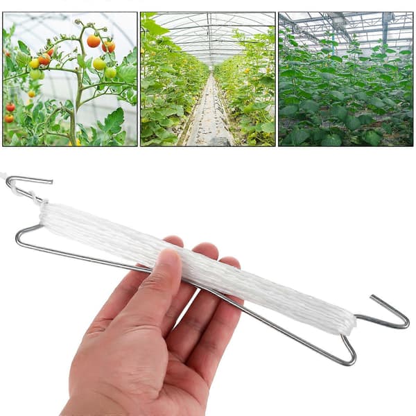 15 st Växtklätterkrokar, Tomatstöd J-krok Trädgårdskrokar[D]