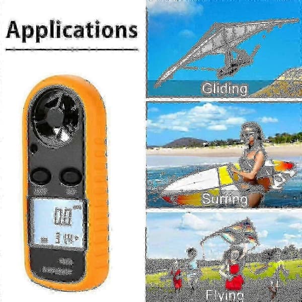 Digitalt anemometer Anemometer Gm816 Anemometer Vindstyrke anemometer S202412308271[D]