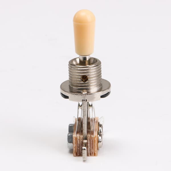 3-vejs guitar krom switch pickup selector toggle switch gul spids sæt med 5 [D]