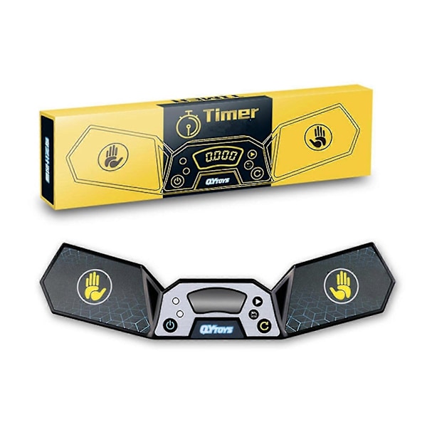 Beröringskontroll Timer, Timer Maskin Med Display, Speed Cup Timer, Speed Race För Kuber, Flickor Pojkar Gåva-YuJia[D] Black