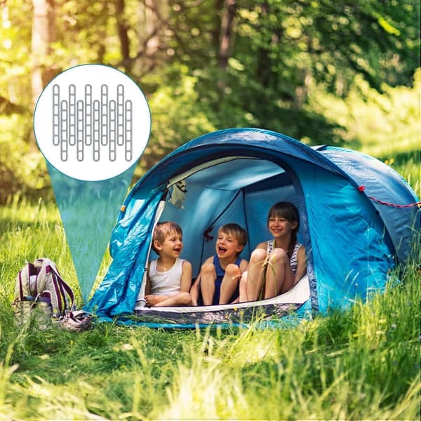 10 stk. Markisestiger Stropper Bånd 6 Hull Markisestrammere[D]