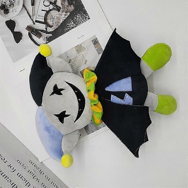 Jevil Puhuva Pehmolelu Undertale Ralsei Pehmohahmo Lelu Deltarune Pehmolelu Kawaii Ralsei Lancer Pehmo