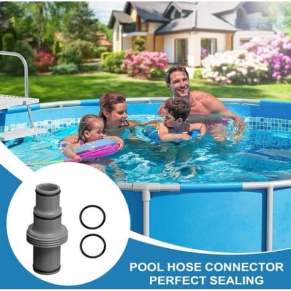 Slangefittings til swimmingpool, tilbehør til slangefittings, spa-tilbehør, reservedele til poolpumper og rørføring (D)