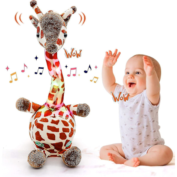 Dancing Giraffe,giraffe Toy,giraffe Toys For Kids That Repeats Your Words,dancing Giraffe Plush For