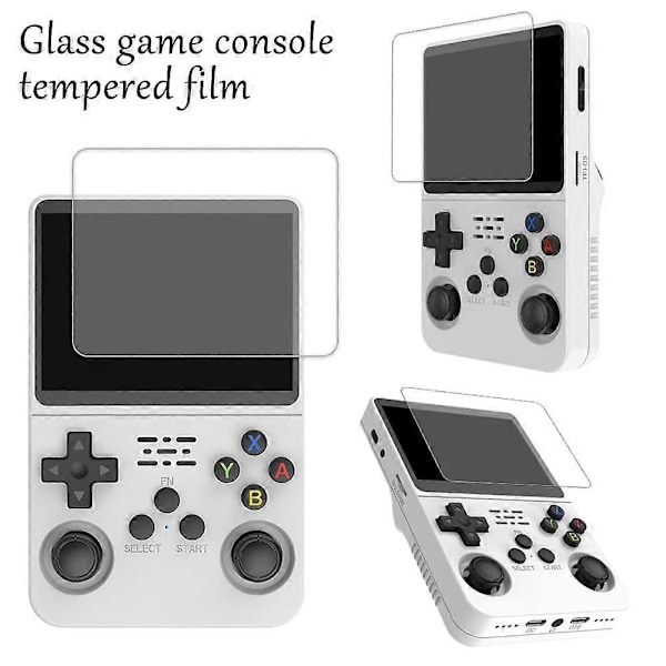 för R36S Retro Spelkonsol Skärmskydd i Glas