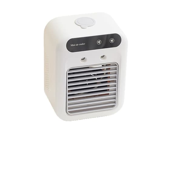 Bærbar mobil aircondition/sprayventilator/desktop USB genopladelig minikøler (D)