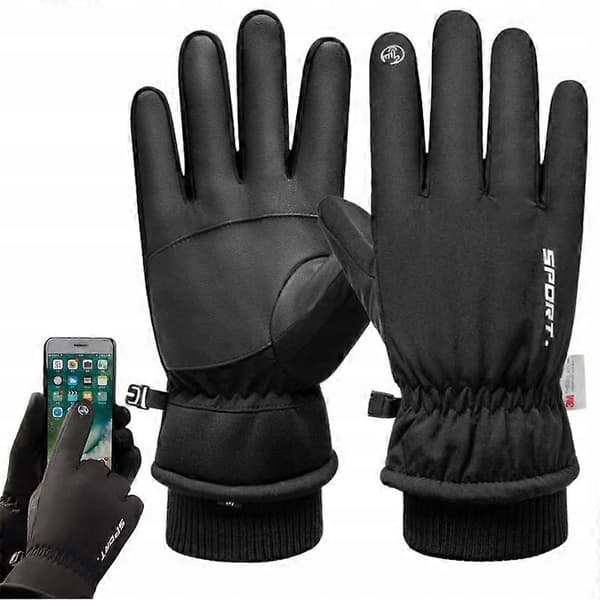 3m Thinsulate Vattentäta Xl Vintercykelhandskar[D] XL black