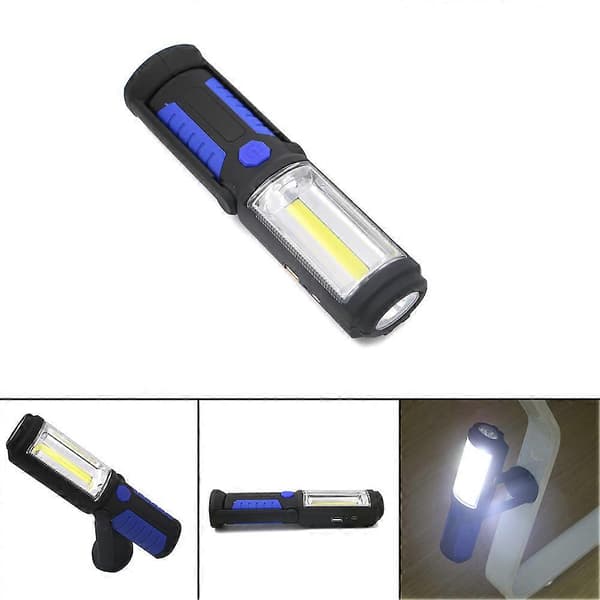 Ladattava LED-taskulamppu magneettijalalla [D]
