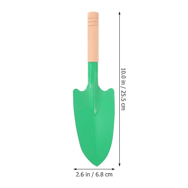 8 stk. Spader for Hagearbeid Metall Hage Spade Hage Spad Små Spader Håndspade