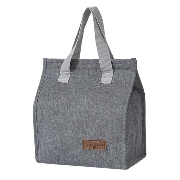 WinysinLunch Bag Isolert Termisk Matoppbevaringspose Bærbar Reise Arbeids Bento Box[D]