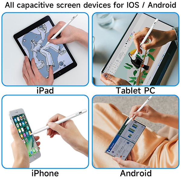 Stylus Penna För Pekskärm Universal Ritningspenna För Apple Ipad Pencil Penna För Surfplatta Mobiltelefon Android IOS Huawei Samsung Xiaomi
