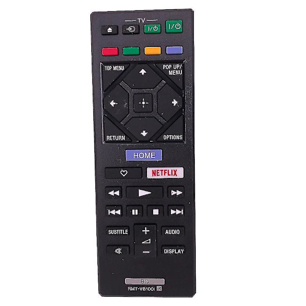 Vaihto Rmt-vb100i Sonyn Blu-ray DVD-soittimelle Kaukosäädin Bdp-s1500 Bdp-s3500 Bdp-s4500 Bdp-