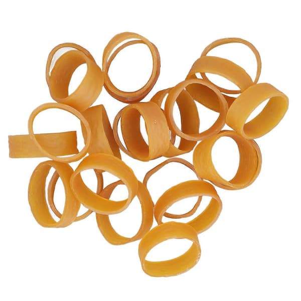 120 stk. 10 mm brede elastikker - bløde, stærke og elastiske [D]