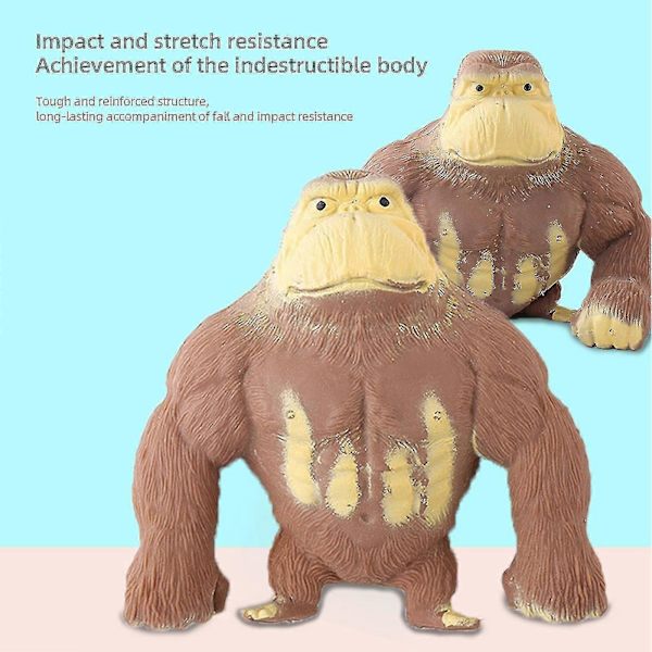 Stressboll för Fidgeting - Stretchy Sensory Apa Gorilla