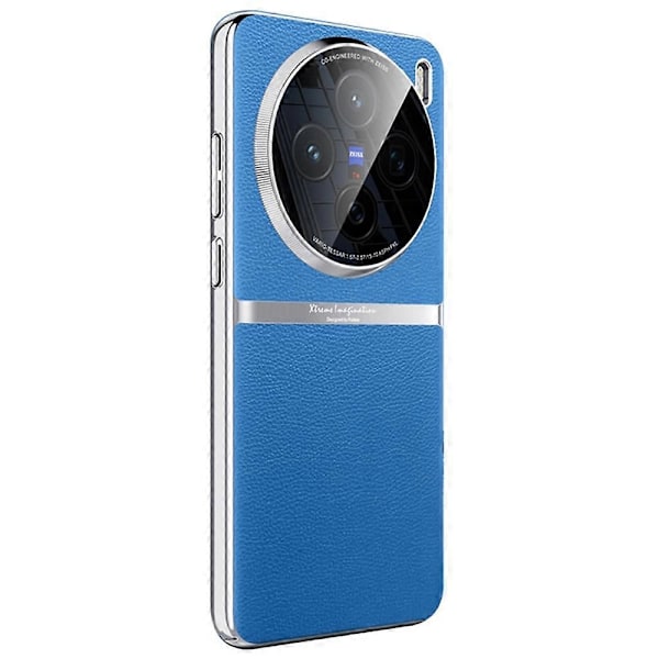 VIVO X200 5G Skal av PU-läder + Akryl + PC Stötsäker Telefonfodral Multicolor Style B
