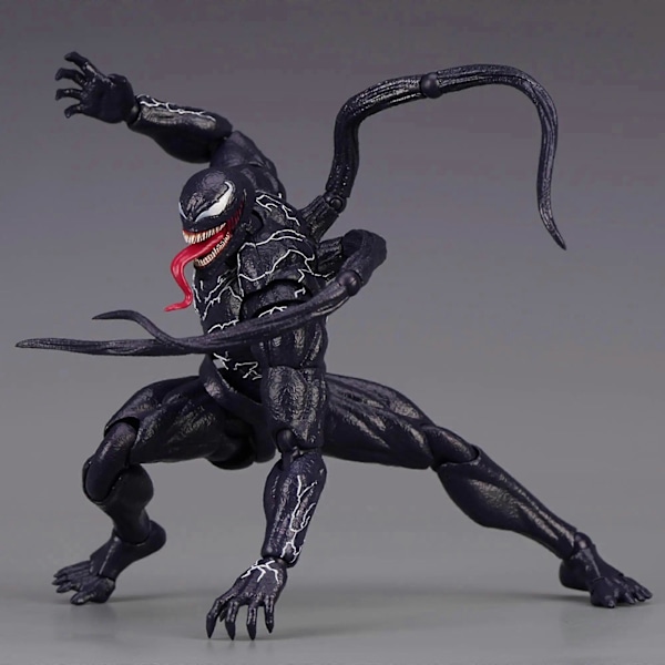 20cm Marvel Venom Shf Legends Actionfigur Leddelt Legetøj Skift Ansigt Statue Model Dukke Samleobjekt Til Legetøjsgave