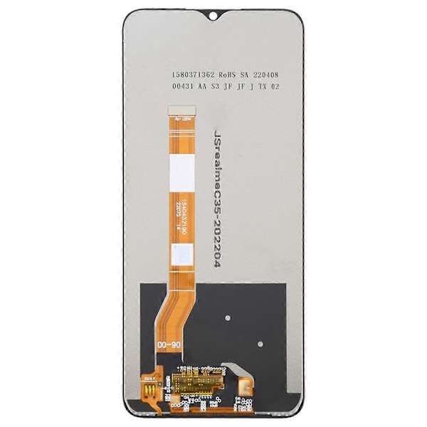 För Oppo A57 (2022) 5G/A58 5G/A78 5G Grade S OEM IPS LCD-skärm och digitizer-enhet Del[D]