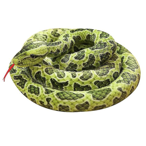 Kæmpe Python Plysdyr Legetøj[D] green