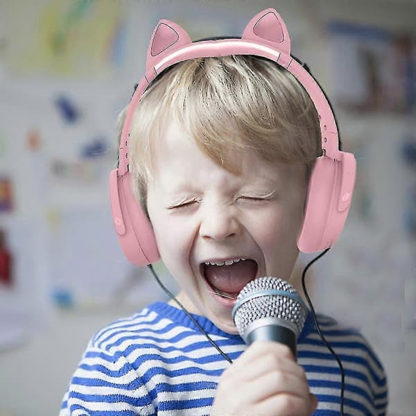 Bluetooth On-ear Hörlurar Med Pop Bubblor, Silikon Pop Fidget Leksak[D]