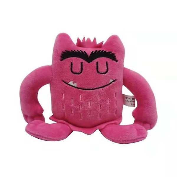 15cm Fargemonster Følelses Myke Leke Dyr For Barn Gaver Het Kleurenmonster Plushie Dukke Barn Bursdag Jul Dekor