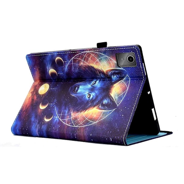 Läder Smartfodral för Lenovo Tab M11 / Xiaoxin Pad 11 2024 Space Wolf