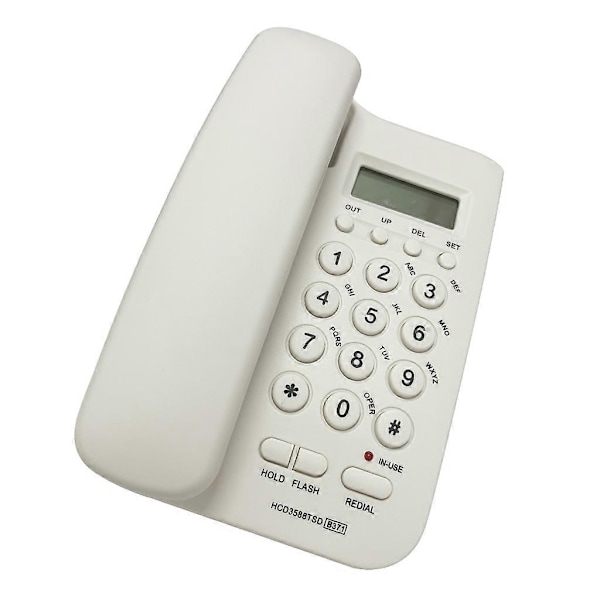 Fastnettelefon Fastnettelefon med store knapper[D] White