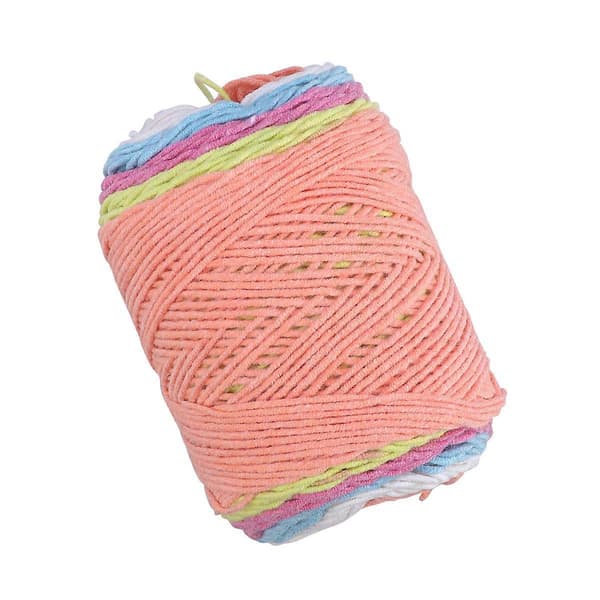 Färgglatt ullgarn handgjort stickmaterial för tröja hatt höst vinter DIY 1 rulle[D] Multi 19300.00X0.10X0.10CM
