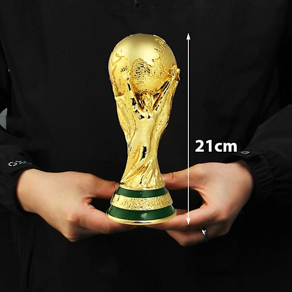 World Cup Football Trophy Resin Replica Trophy Model Soccer Fan Souvenir Gift