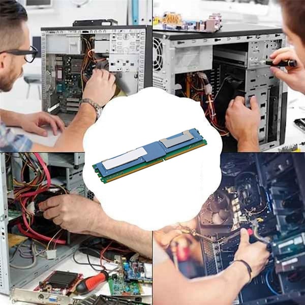 2x 8GB DDR2 RAM-minne 667MHz PC2 5300 240 stift DIMM 1.7V RAM Memoria för Serverminne