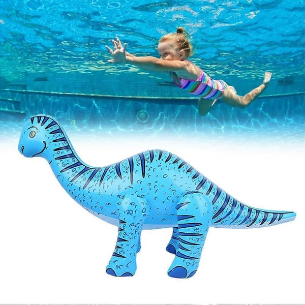 Simulerings Dinosaur Model Børn Pool Party Oppustelig Dinosaur Legetøj Pædagogisk Legetøj[D] #5
