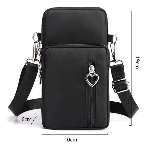 Mini Crossbody Telefonplånbok för kvinnor[D]