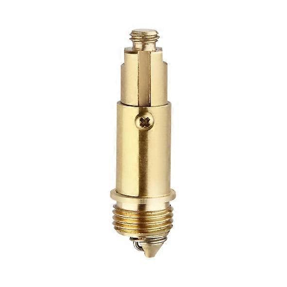 Bunnventil Pop Up Click Clack Slotted Plugg Bolt, Monteringserstatningsdel Intern Fjær Messing Plugg Bolt, Egnet for De Fleste Baderom, Badekar, Si[D]