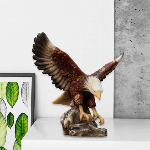Moderne ørnefigur samlerobjekt skulptur til [D] white