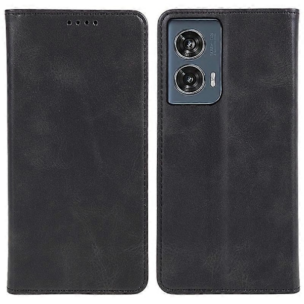 Plånboksfodral i läder för Motorola Edge 50 Fusion med magnetiskt automatiskt stängning Multicolor Style A