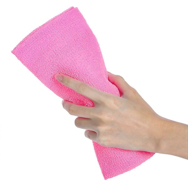 4 Styk Peeling Vaskeklude Japansk Vaskeklude Nylon Skønhed Hud Bad Vaskeklude Svampe Koreansk Luffa Badeklud