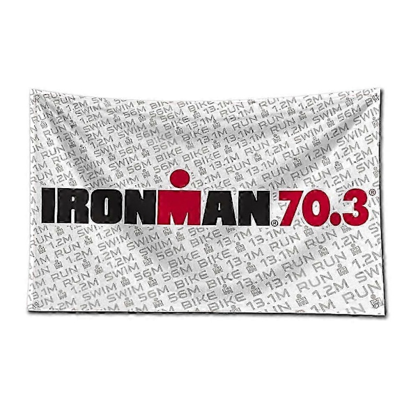3x5 Ft I-ironmans Flag Polyester Digitaltrykt Banner Til Garage Vægkunst Udendørs Dekoration Med Messingøje T-triathlons[D] QZ120x180cm(47x70in) as the picture40176