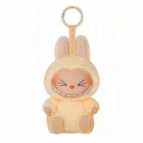 Labubu Monster Box Legetøj Hjerte Plysdukke Blind Box Model Pakke Nøglering Gave Bordplade Dekoration Børns Julegave[D] 1