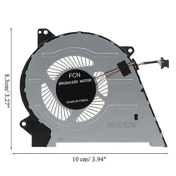 CPU-jäähdytystuuletin IdeaPad Flex 5 14IIL05 14ITL05 14ARE05 15IIL05 81X1 5F10S13911 kannettavalle tietokoneelle