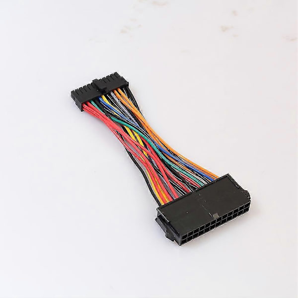 3 x ATX Standard 24Pin Hun til Mini 24Pin Intern Strømadapter Konverter Kabel[D]